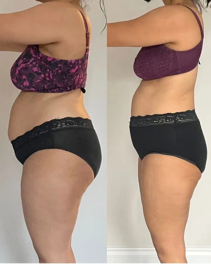 Client transformation, 18kg down